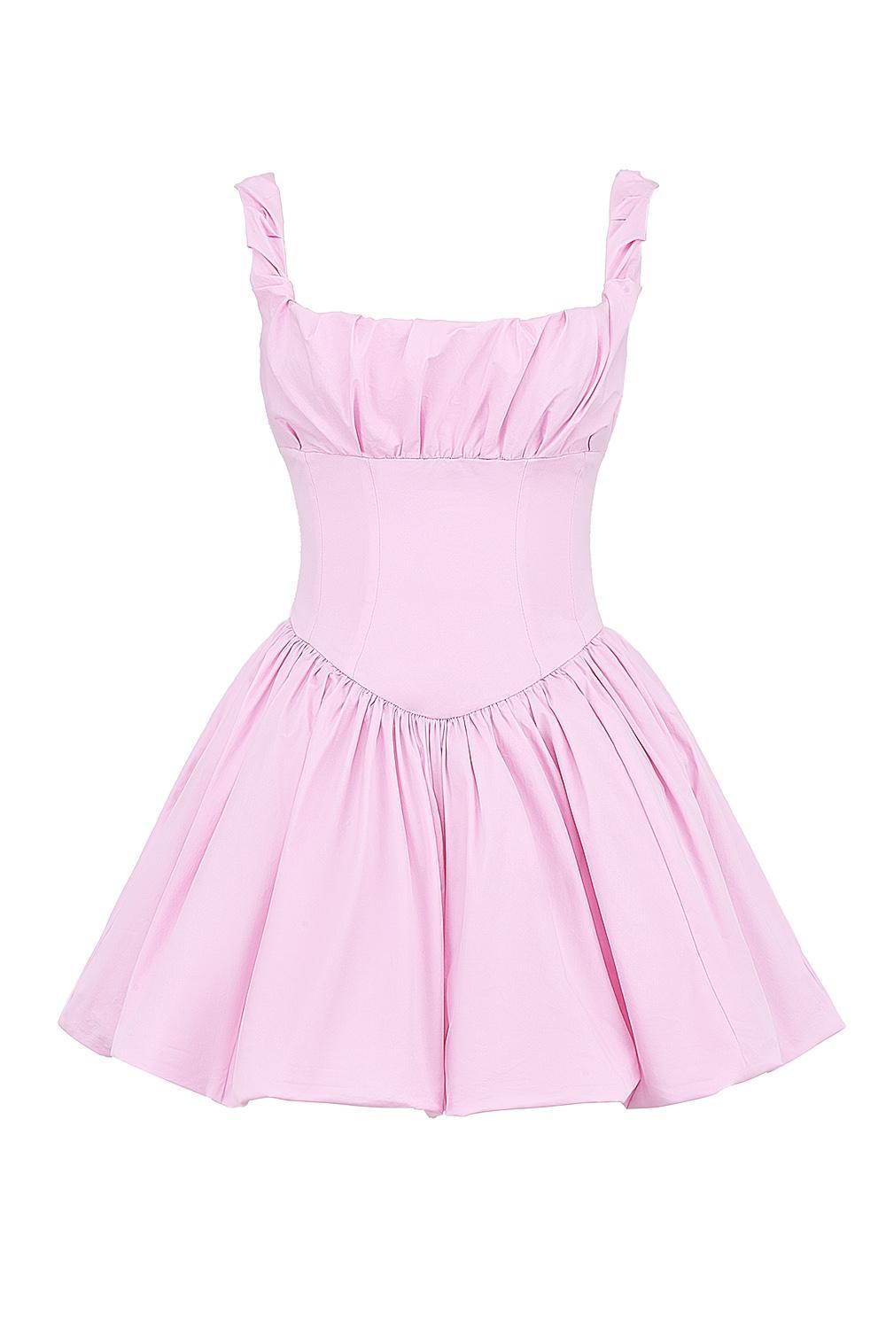 Le Puff Cotton Candy Cotton Tulle Mini Dress Product Image