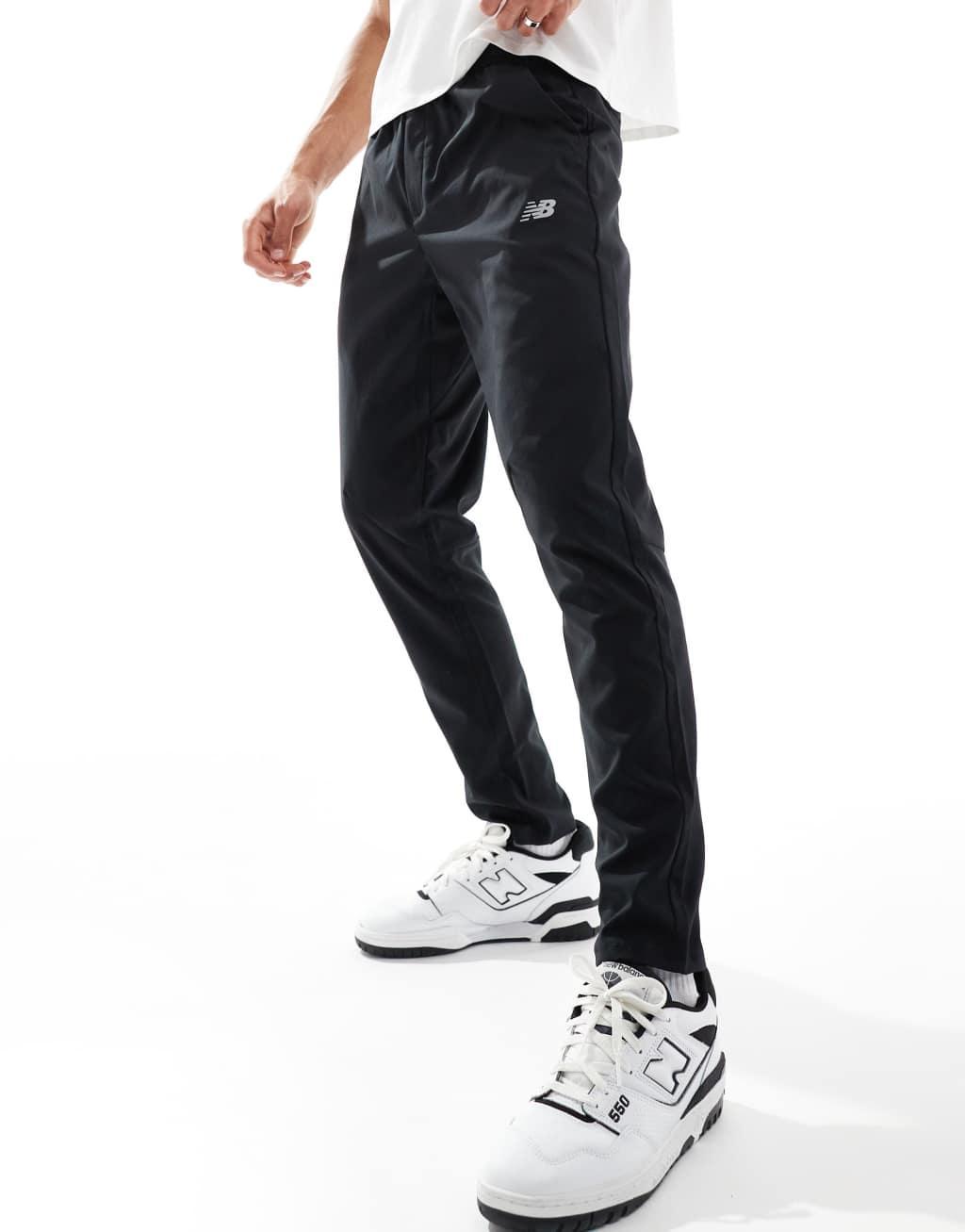 New Balance sport AC tapered track pants in black Product Image