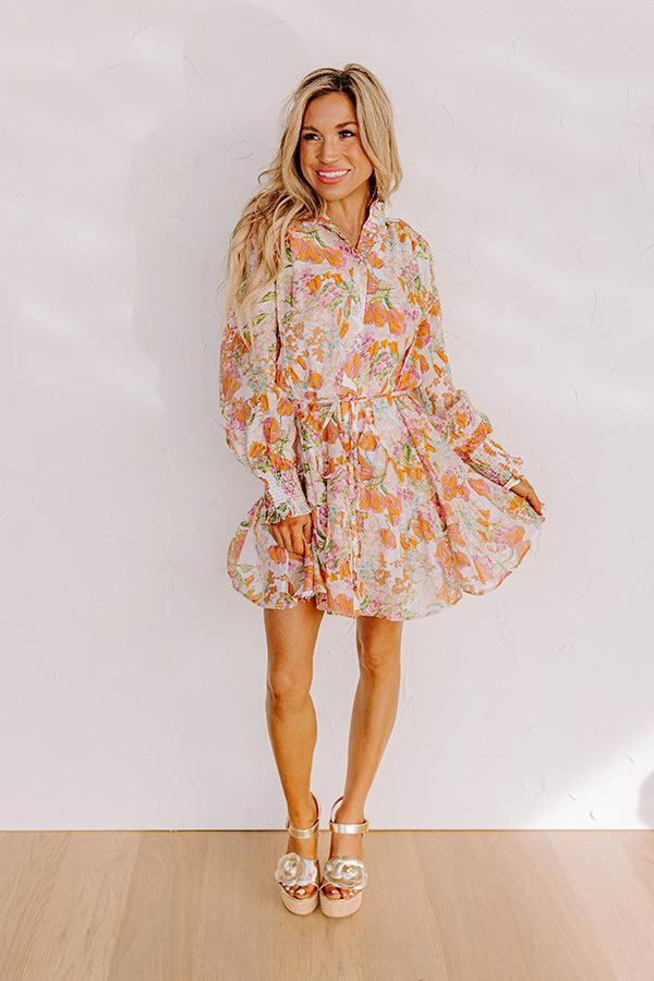 Eyes On Paradise Floral Dress Product Image