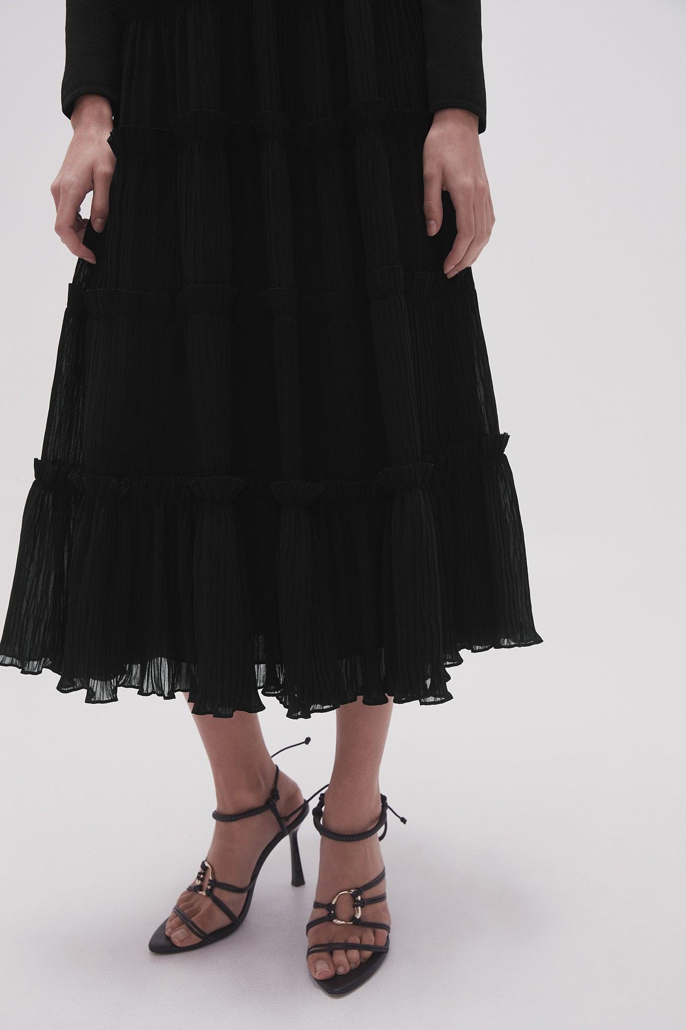 Robyn Tiered Maxi Skirt Product Image