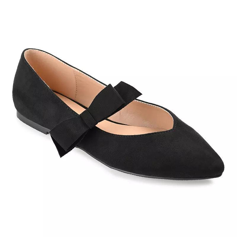 Journee Collection Aizlynn Womens Ballet Flats Brown Product Image