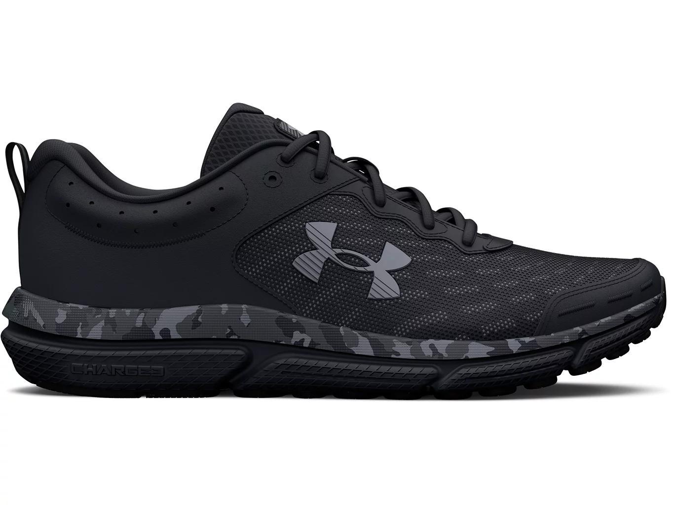 Mens UA Charged Assert 10 Camo Running Shoes Product Image