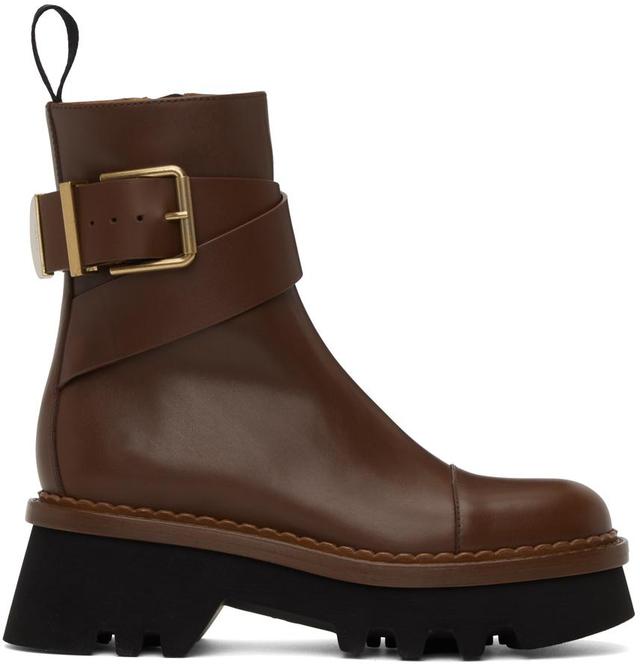 Brown Owena Boots In 25l Brunet Brown Product Image