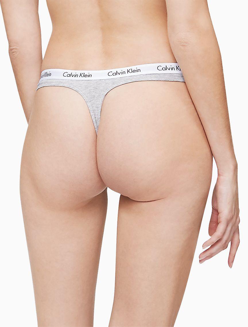 Carousel Logo Cotton Thong Product Image