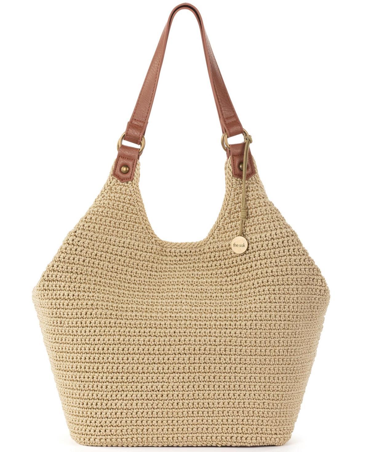 The Sak Womens Roma Crochet Shopper Bag Product Image