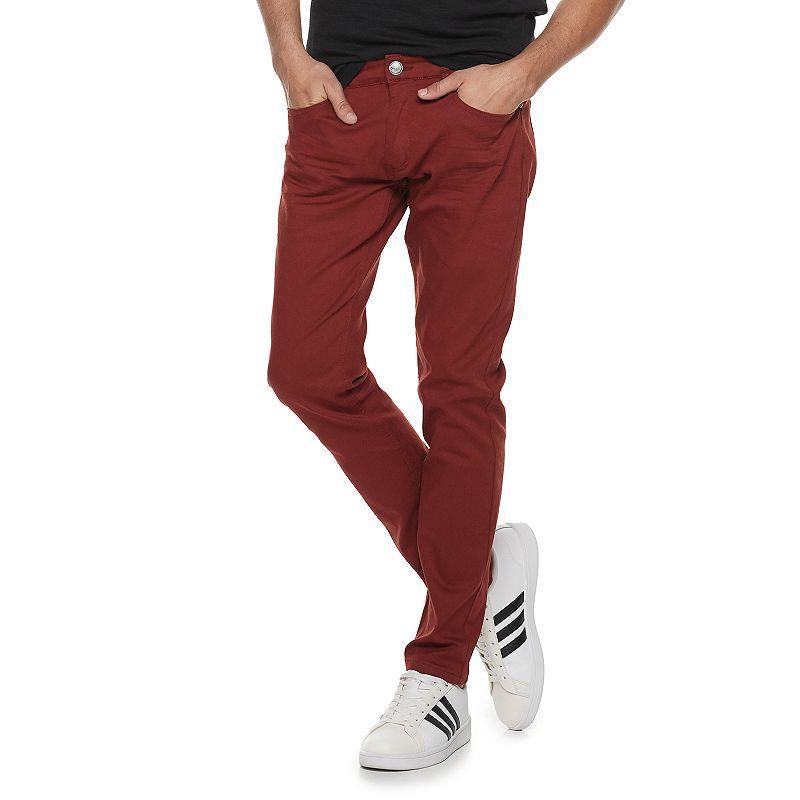 Mens XRAY Slim-Fit Stretch Denim Pants Product Image