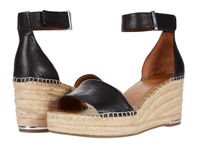 Franco Sarto Clemens Leather) Women's Wedge Shoes Product Image