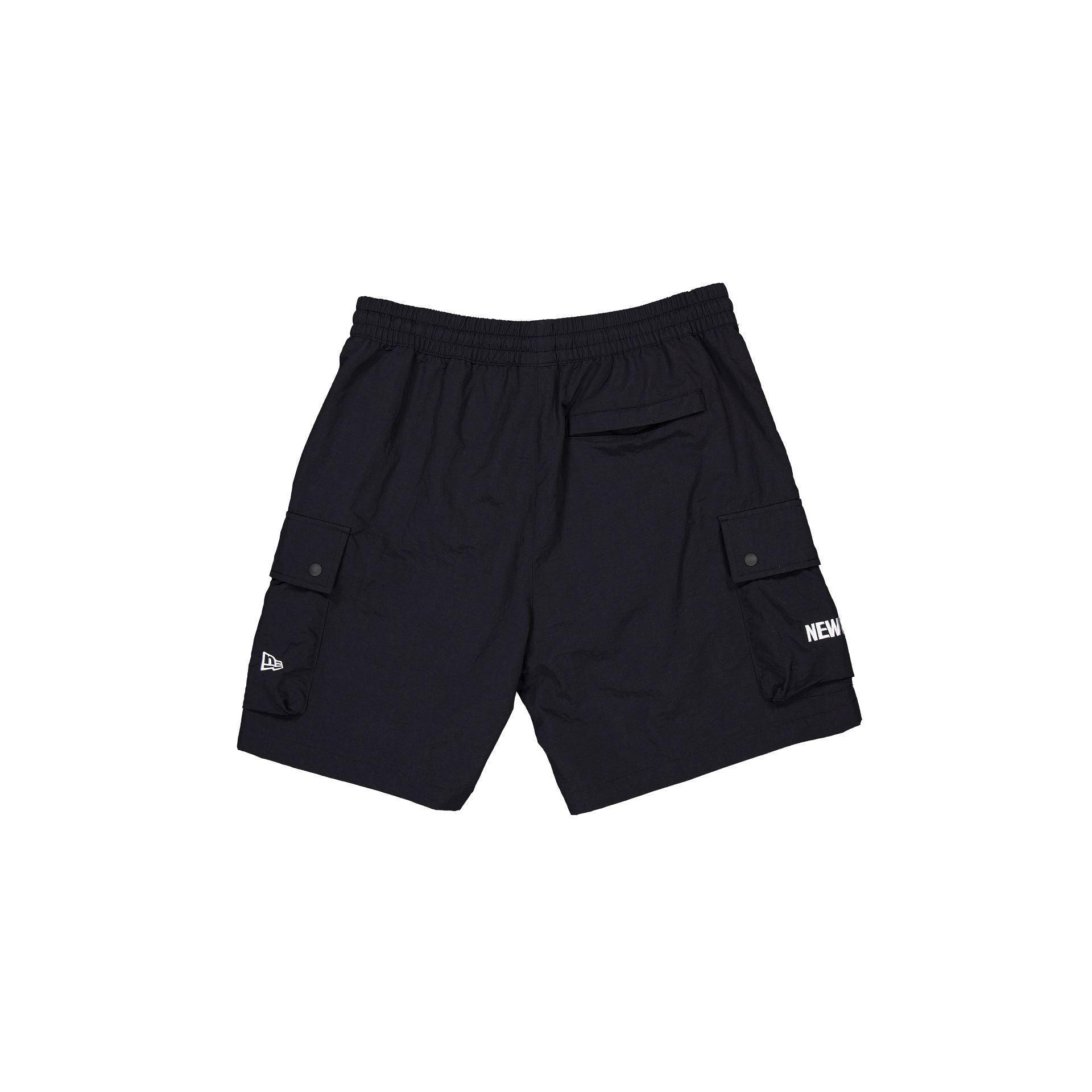 New Era Cap Black Outdoor Shorts Male Product Image