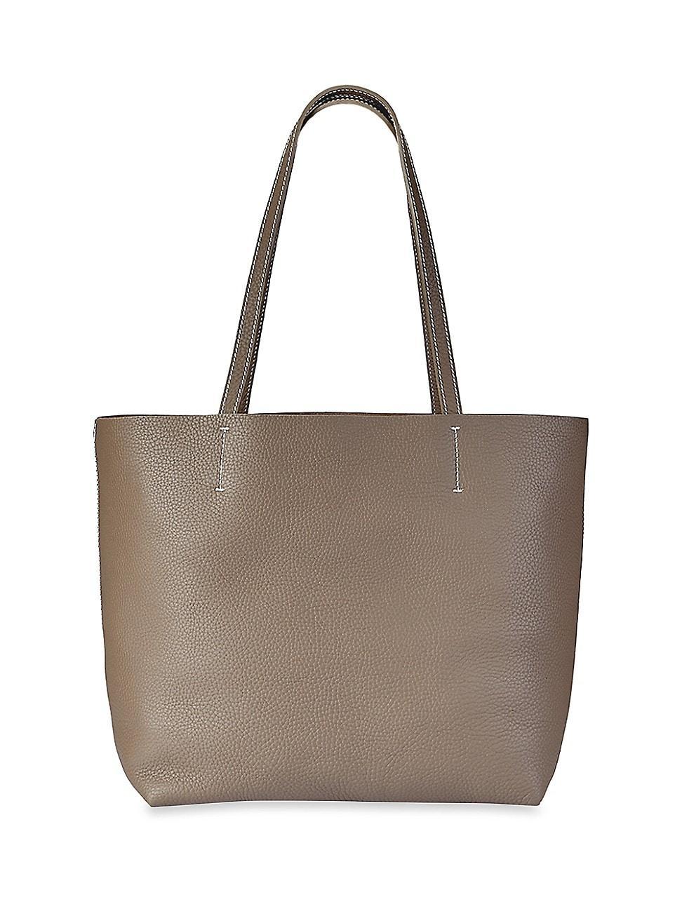 Womens Hunter Leather Tote Product Image