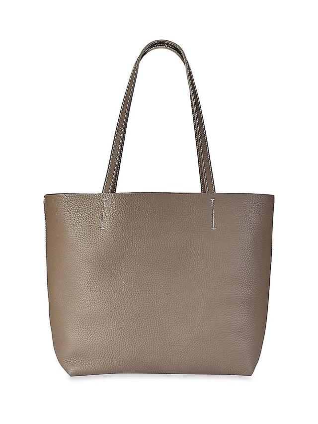 Womens Hunter Leather Tote Product Image