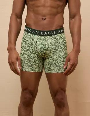 AEO Men's Dollar Bills 6" Classic Boxer Brief Product Image