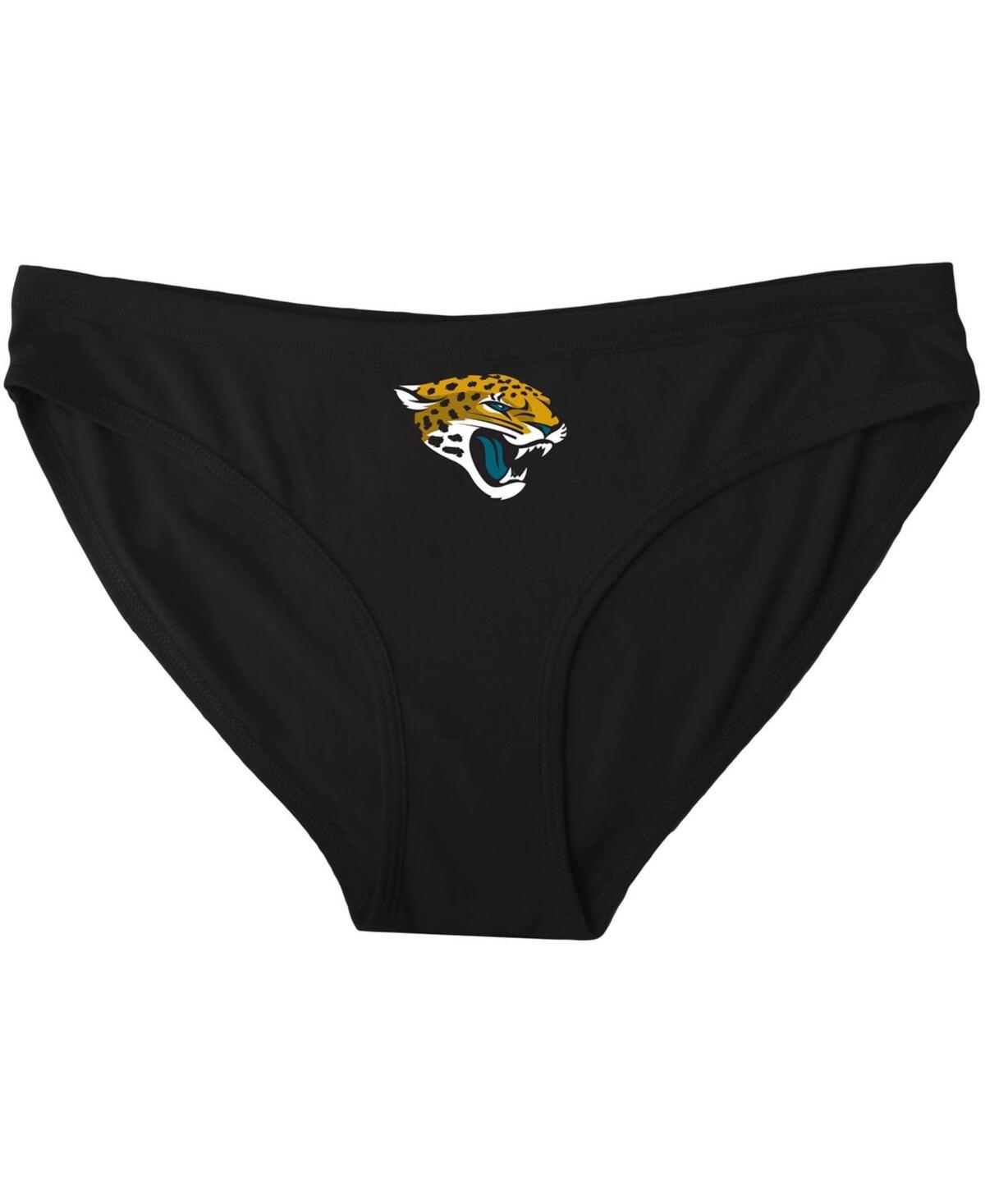 Womens Black Jacksonville Jaguars Solid Logo Panties Product Image