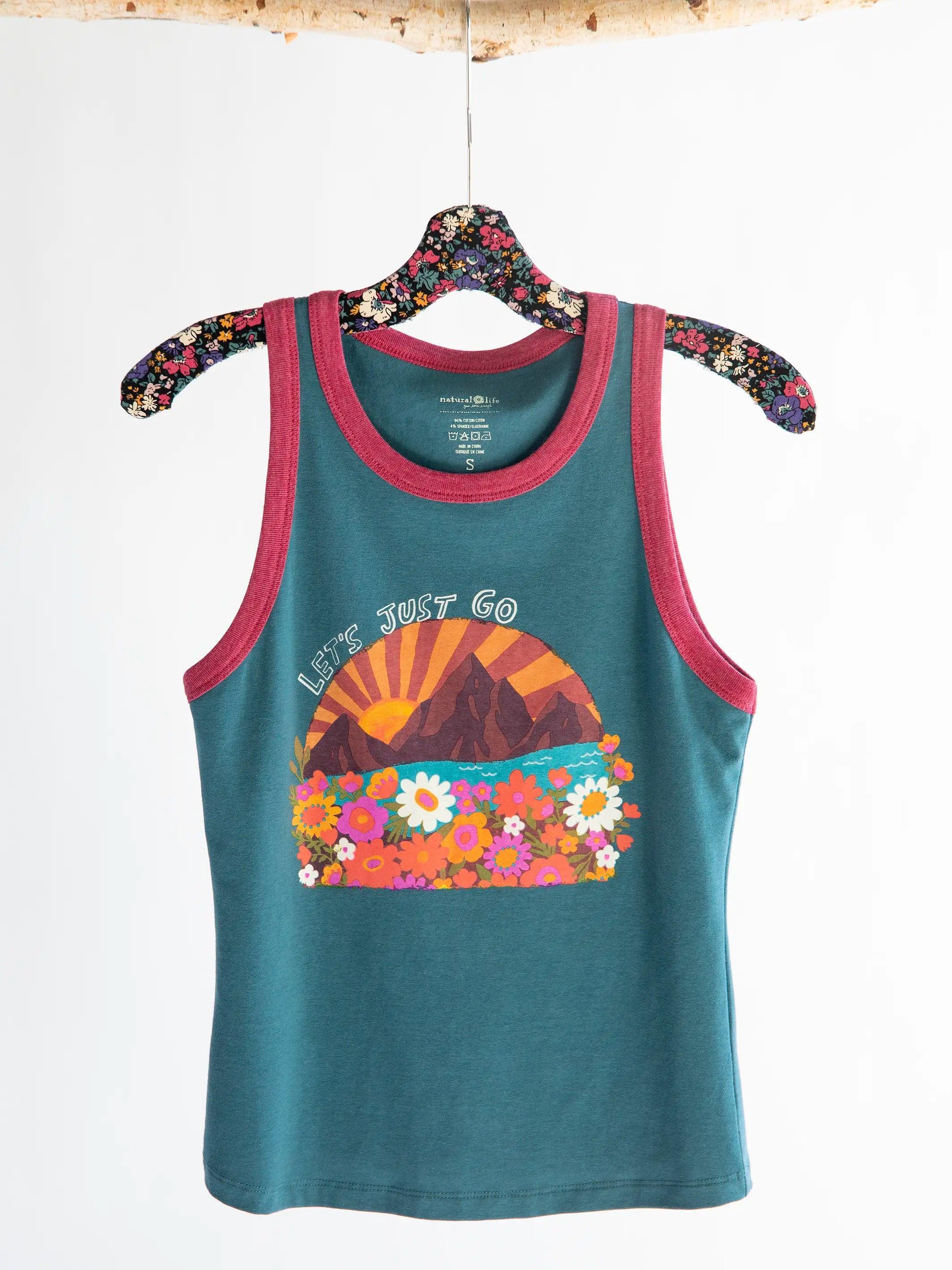 Ringer Tank Top - Let's Just Go Product Image