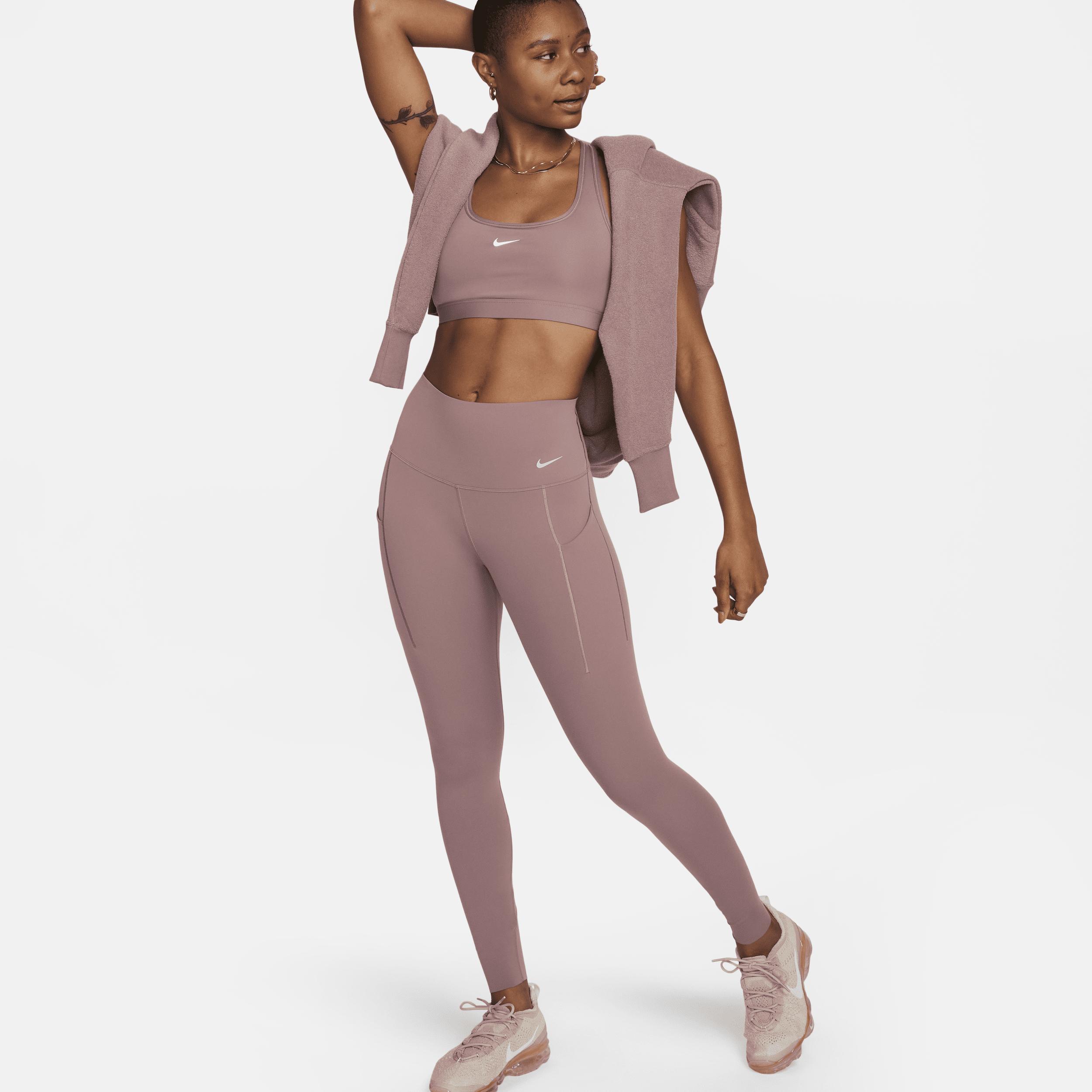 Nike Women's Universa Medium-Support High-Waisted Full-Length Leggings with Pockets Product Image