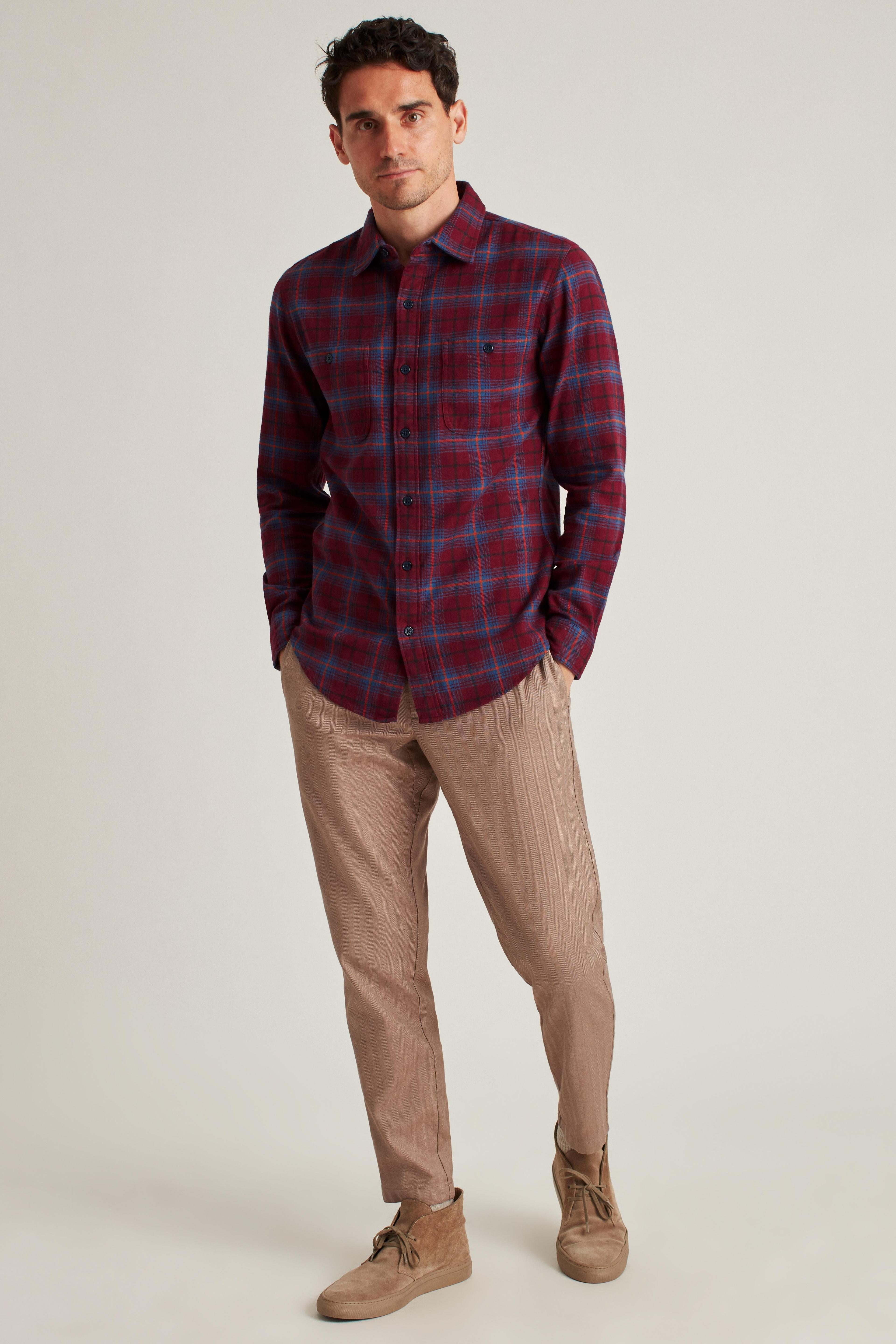 Stretch Flannel Shirt Product Image