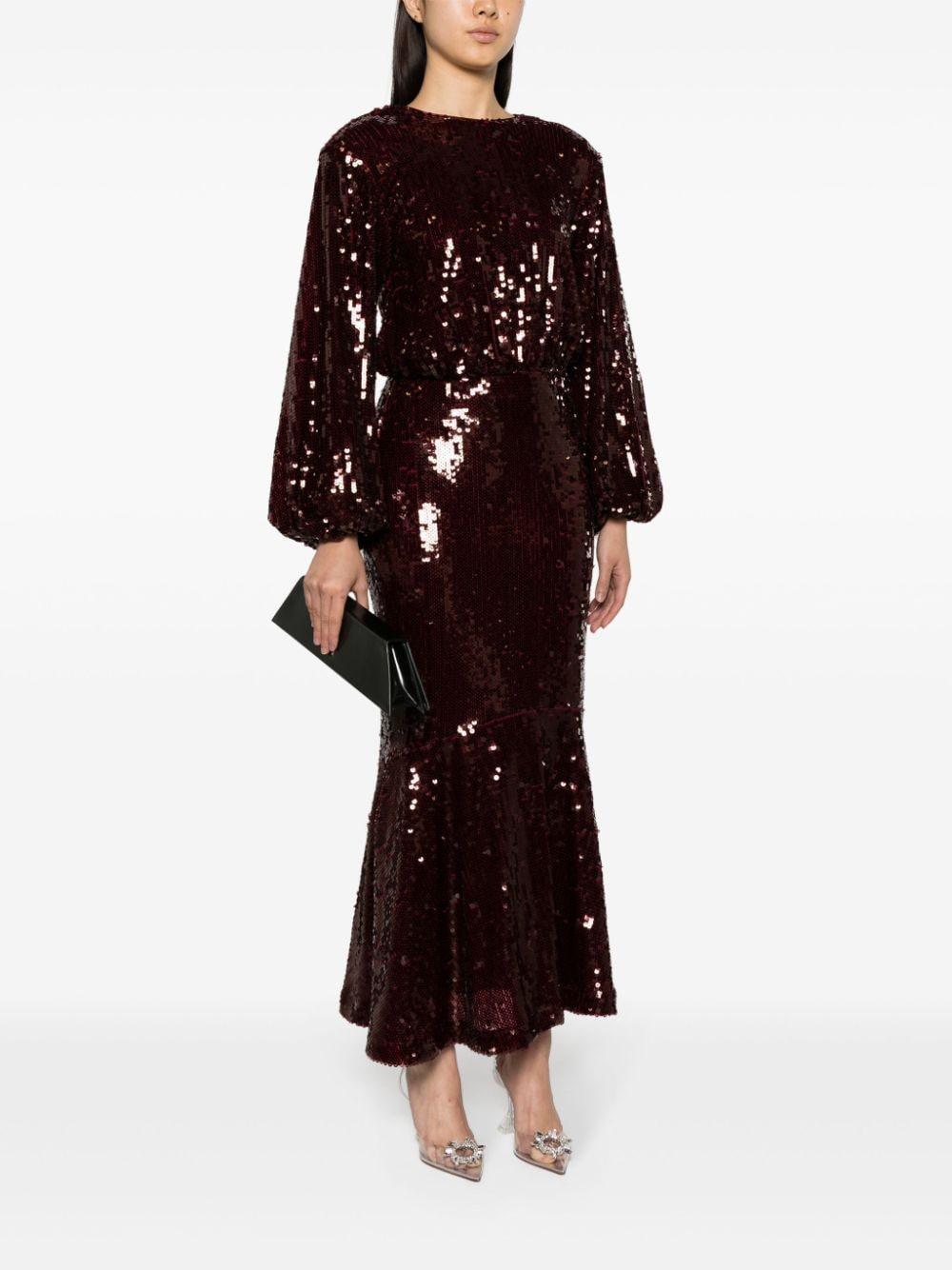 sequinned maxi dress Product Image