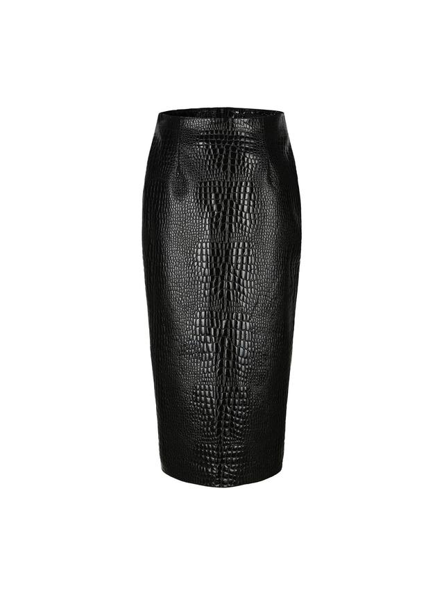 Brittany Leather Skirt (Final Sale) Product Image