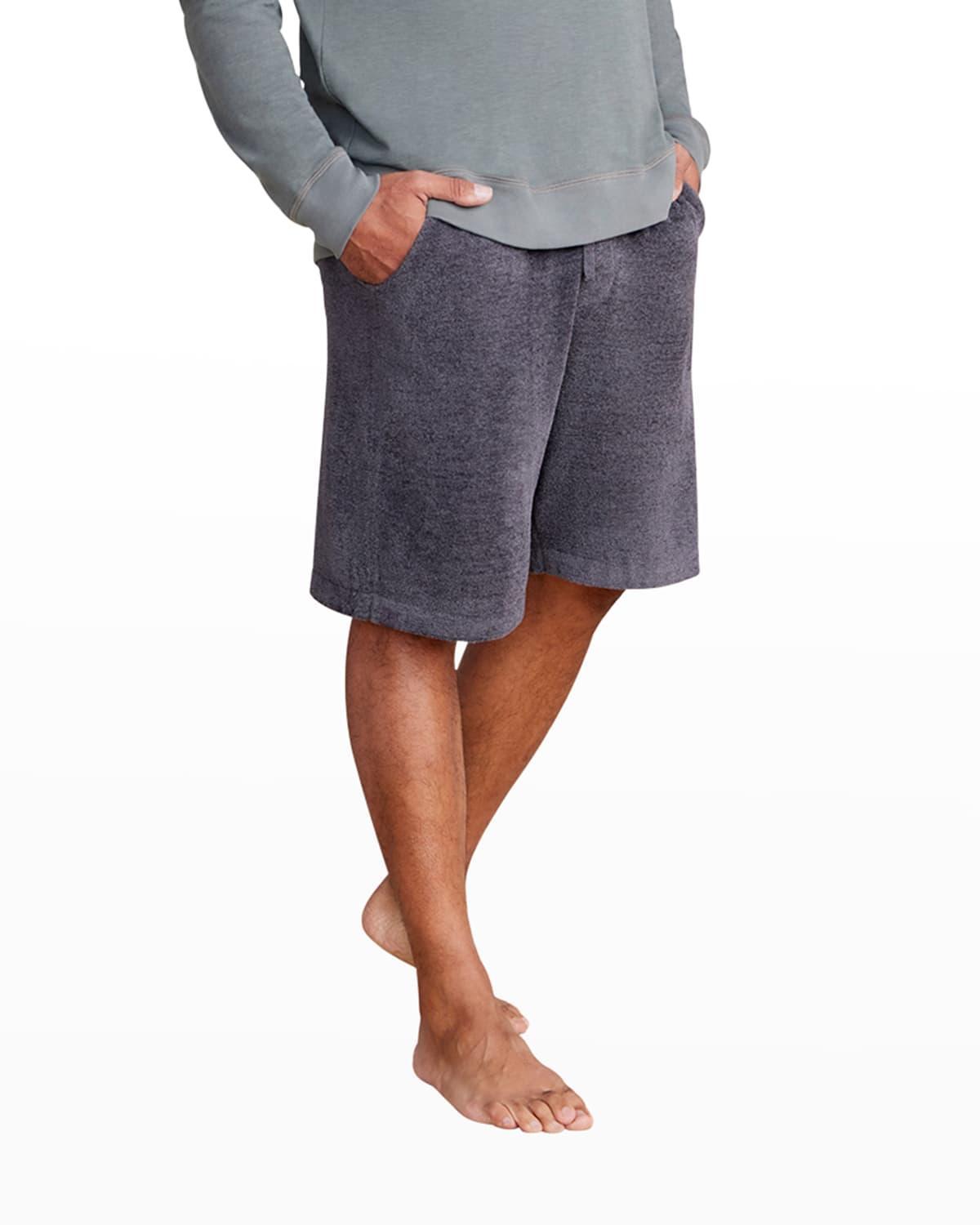 Barefoot Dreams CozyChic Ultra Lite(r) Men's Lounge Shorts (Indigo) Men's Pajama Product Image