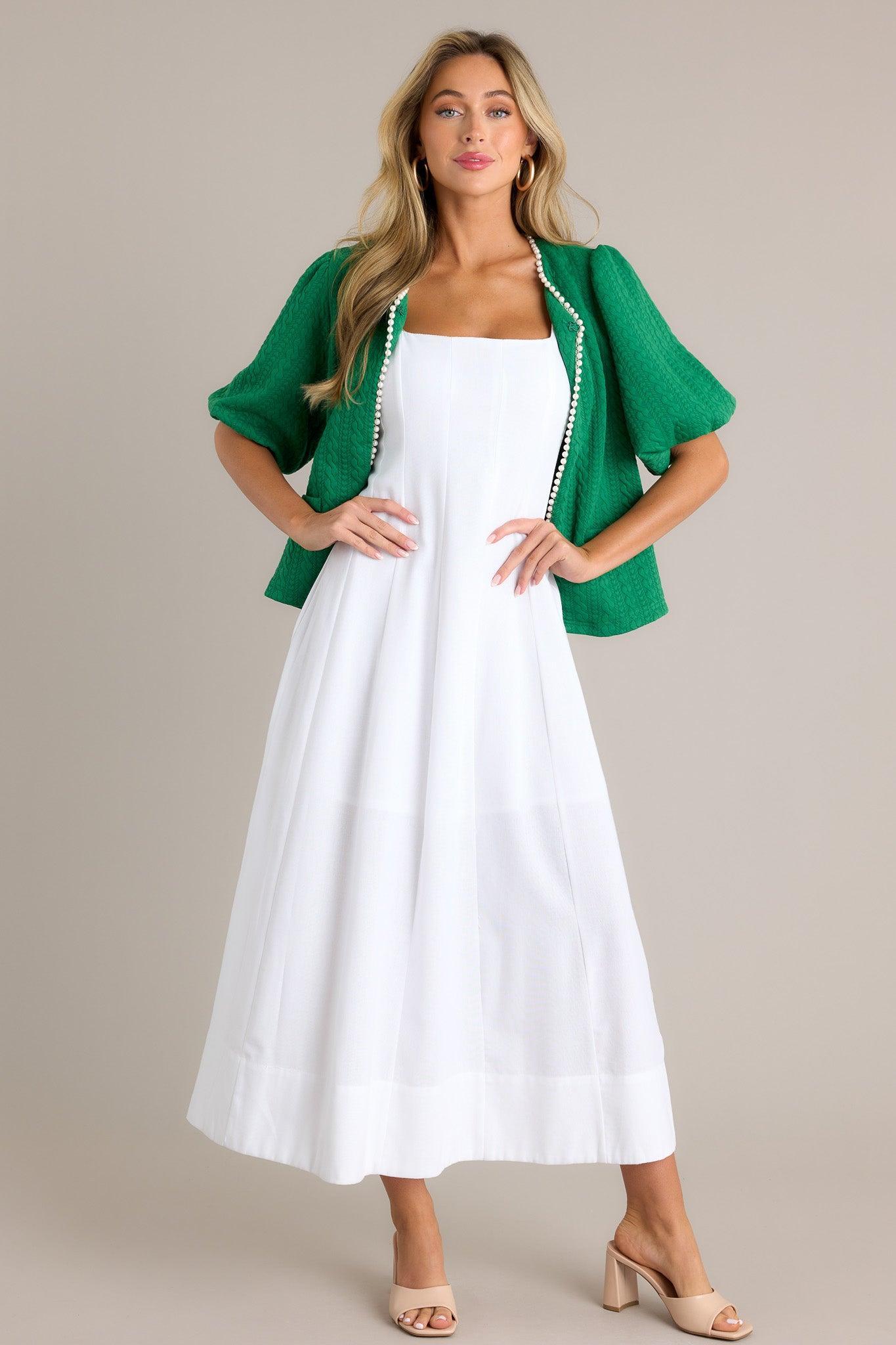 Urban Sophistication White Maxi Dress Product Image