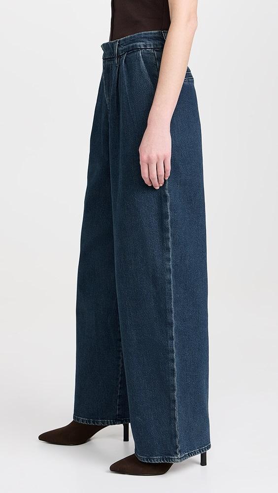 Good American 90s Pleated Trousers | Shopbop Product Image