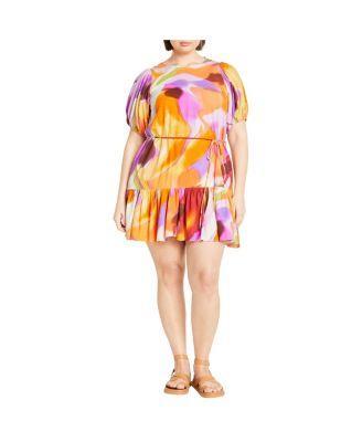 Plus Size Esme Print Dress Product Image