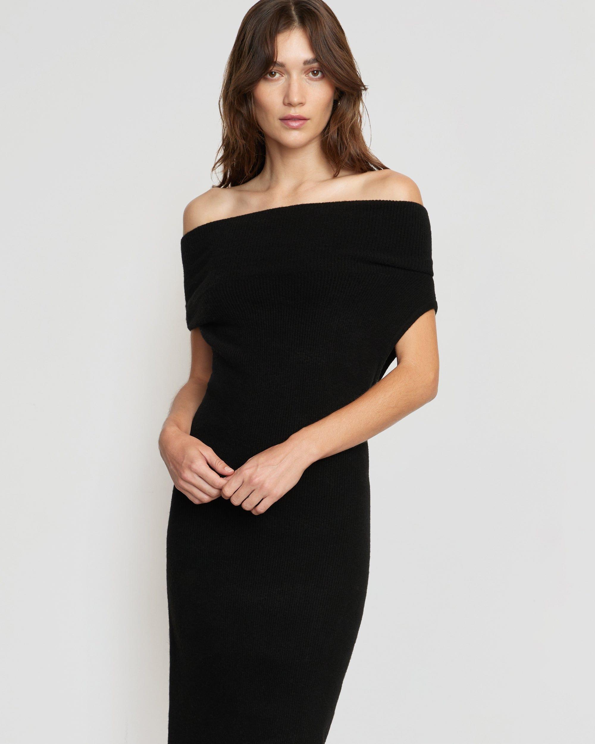 Micah Off-Shoulder Sweater Dress Product Image