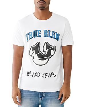 True Religion Brand Jeans Spliced Horseshoe Graphic T-Shirt Product Image