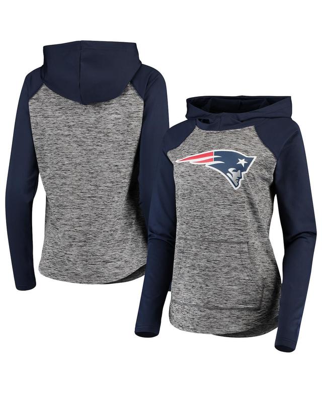 Womens G-iii 4Her by Carl Banks Heathered Gray New England Patriots Championship Ring Pullover Hoodie - Heathered Gray Product Image