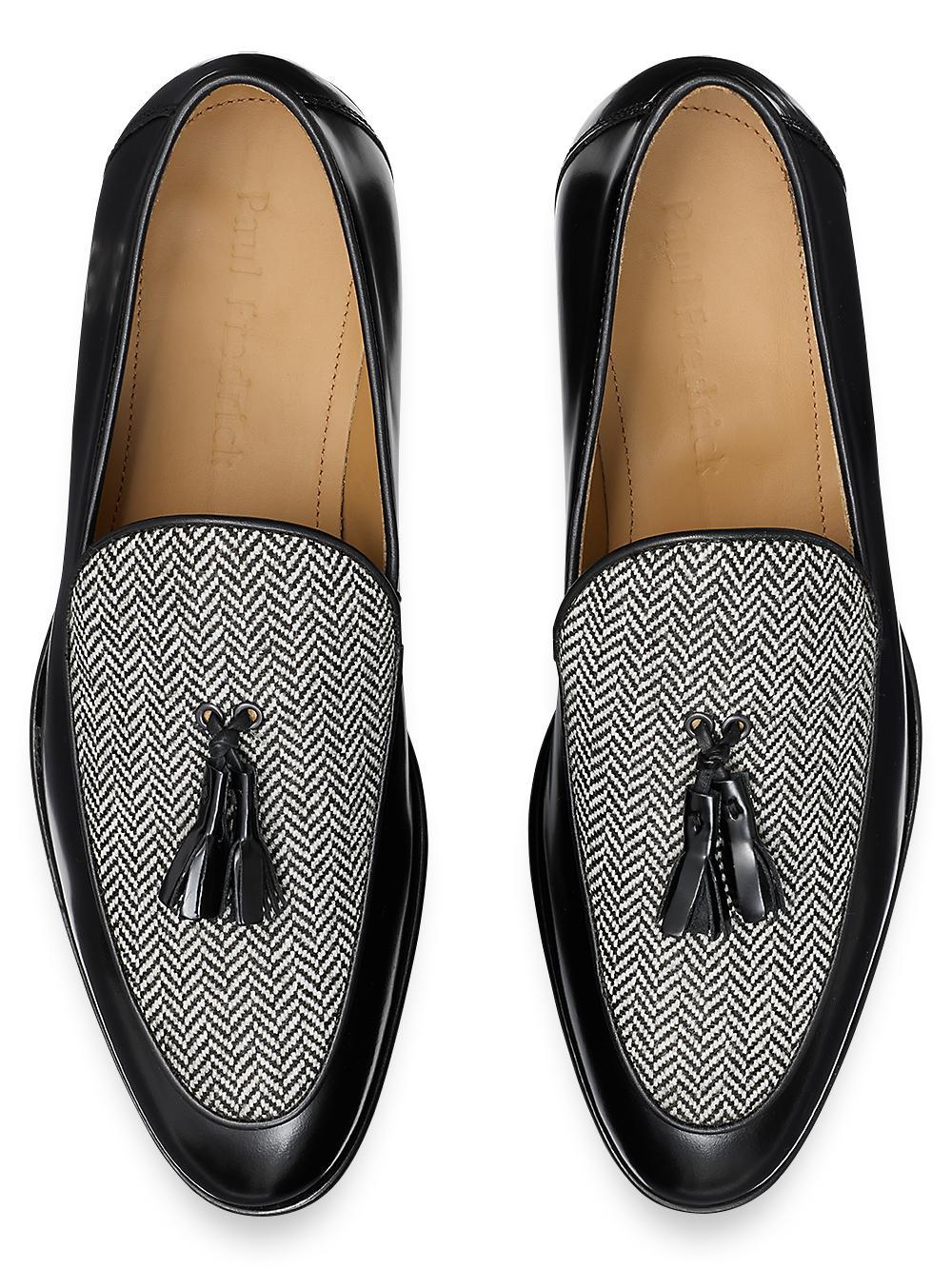 Sylvester Tassel Loafer - Black Product Image