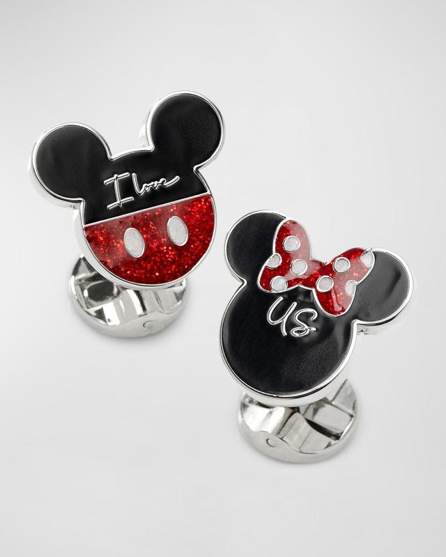 Cufflinks, Inc. x Disney Mickey & Minnie I Love Us Cuff Links Product Image