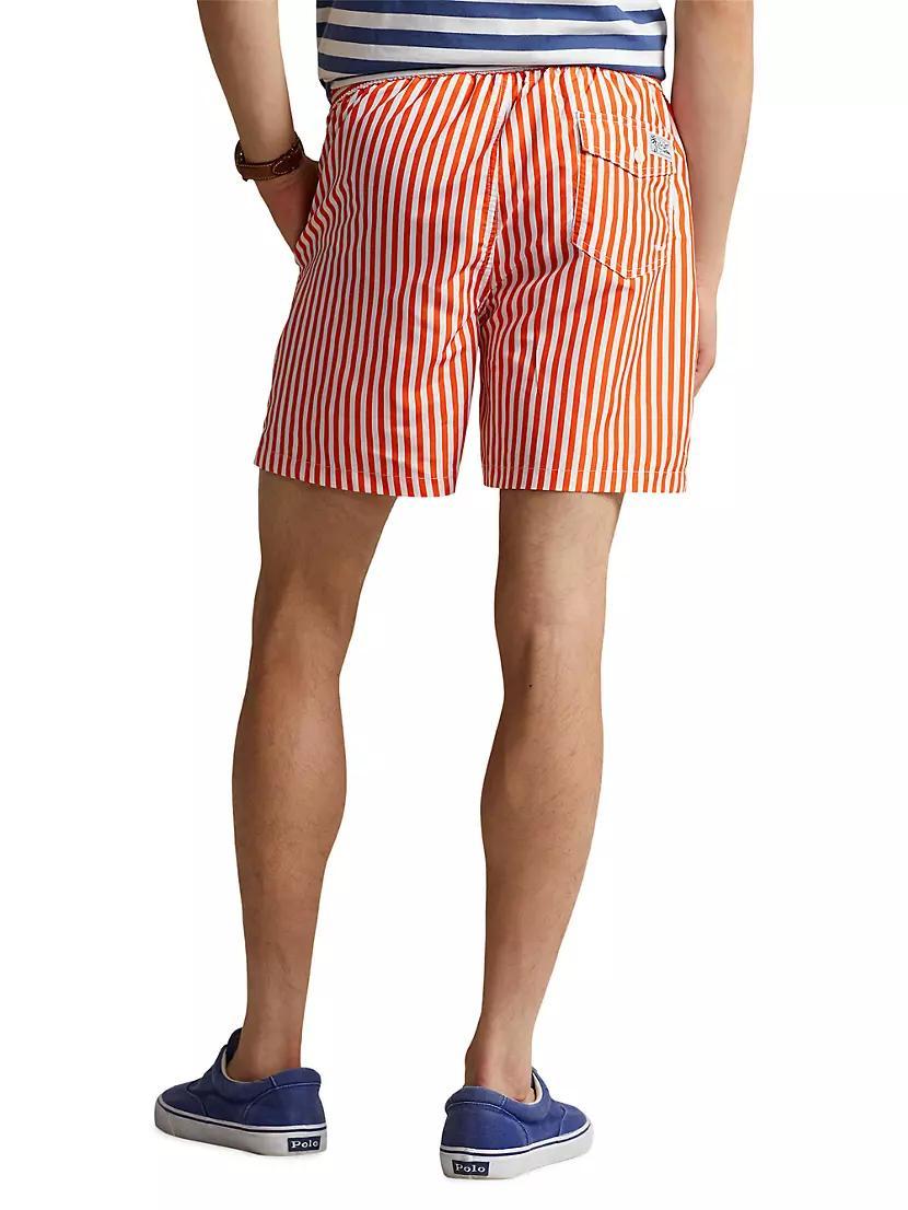 Striped Swim Trunks Product Image