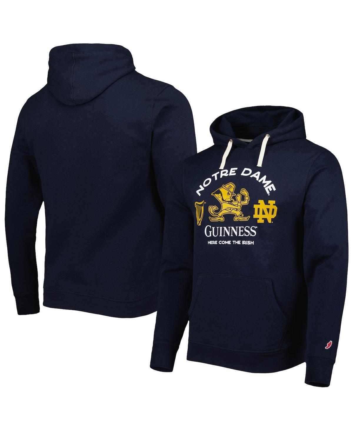 Mens League Collegiate Wear Navy Notre Dame Fighting Irish Guinness Stadium Pullover Hoodie Product Image