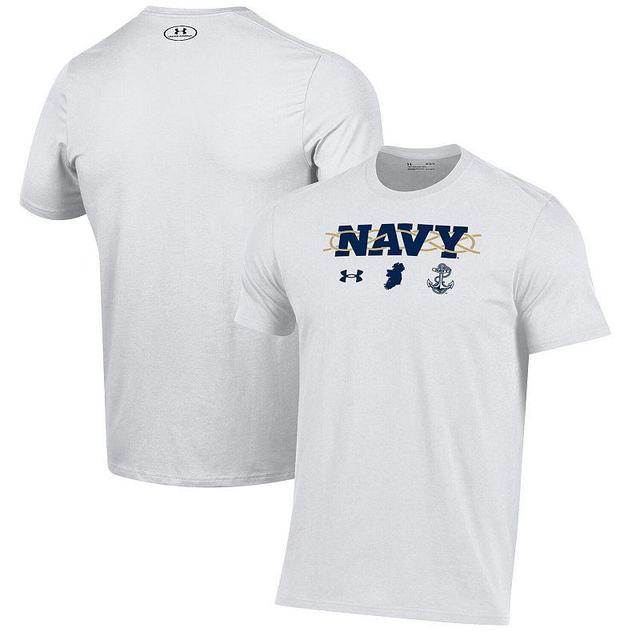 Mens Under Armour Navy Midshipmen 2023 Aer Lingus College Football Classic Celtic Knot Performance Cotton T-Shirt Product Image