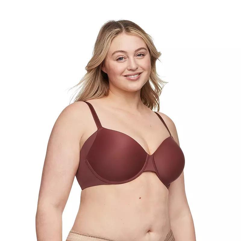 Warners No Side Effects Seamless Underarm-Smoothing Comfort Underwire Lightly Lined T-Shirt Bra RA3061A, Womens Product Image