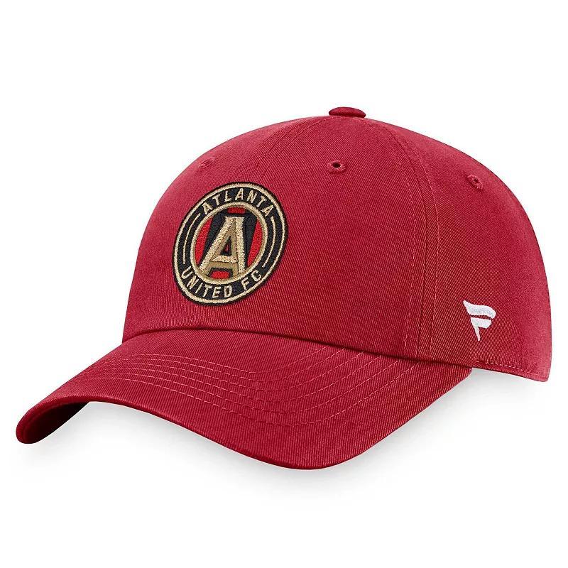 Mens Fanatics Branded Red Atlanta United FC Adjustable Hat Product Image