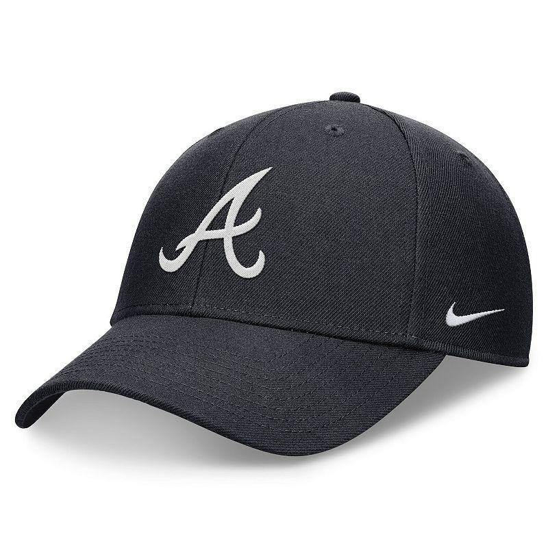 Mens Nike Atlanta Braves Evergreen Club Performance Adjustable Hat Blue Product Image