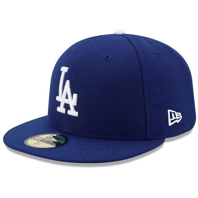 Mens New Era Royal Los Angeles Dodgers Authentic Collection On Field 59FIFTY Performance Fitted Hat Product Image