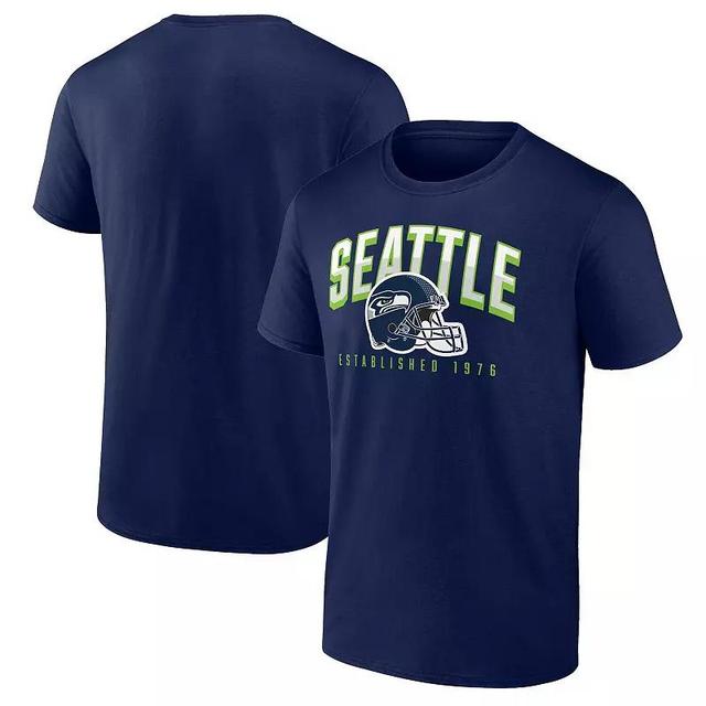 Mens Fanatics College Seattle Seahawks T-Shirt Blue Product Image