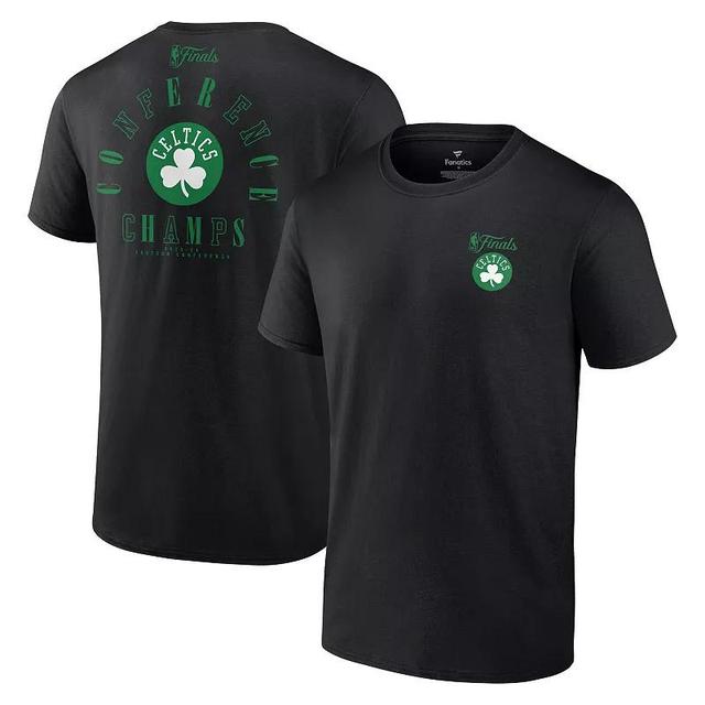 Fanatics Mens Black Boston Celtics 2024 Eastern Conference Champions Perimeter Defense T-Shirt Product Image