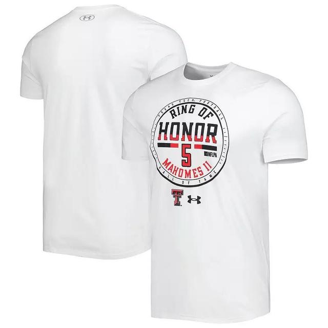 Mens Under Armour Patrick Mahomes Texas Tech Red Raiders Ring of Honor T-Shirt Product Image