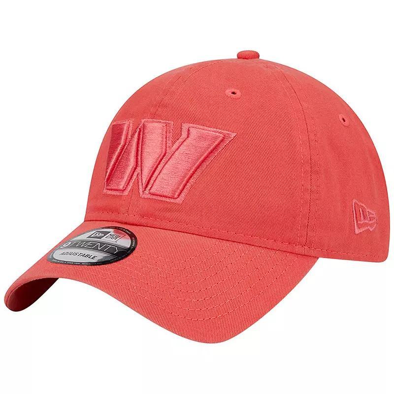 Men's New Era Red Washington Commanders Core Classic 2.0 Brights 9TWENTY Adjustable Hat Product Image