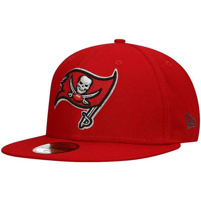 Mens New Era Tampa Bay Buccaneers Team Basic 59FIFTY Fitted Hat Product Image