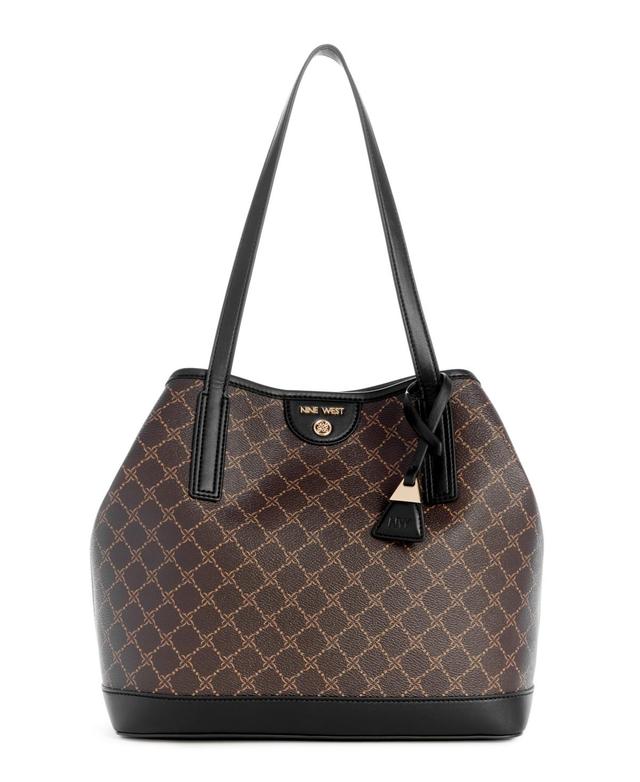 Nine West Womens Teagan 2 in 1 Tote Bag Product Image