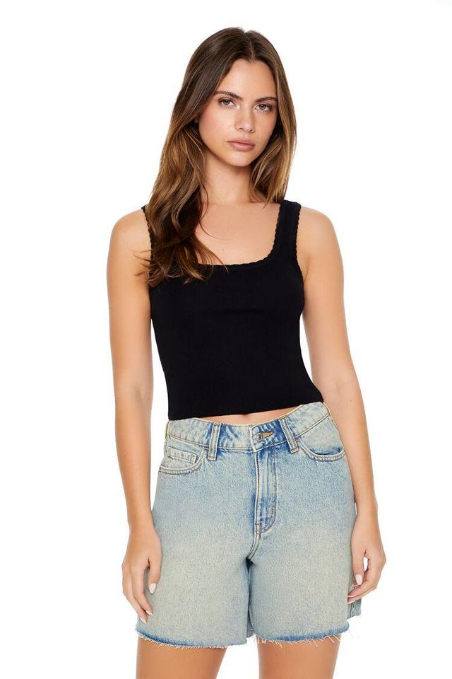 Cropped Sweater-Knit Tank Top | Forever 21 Product Image