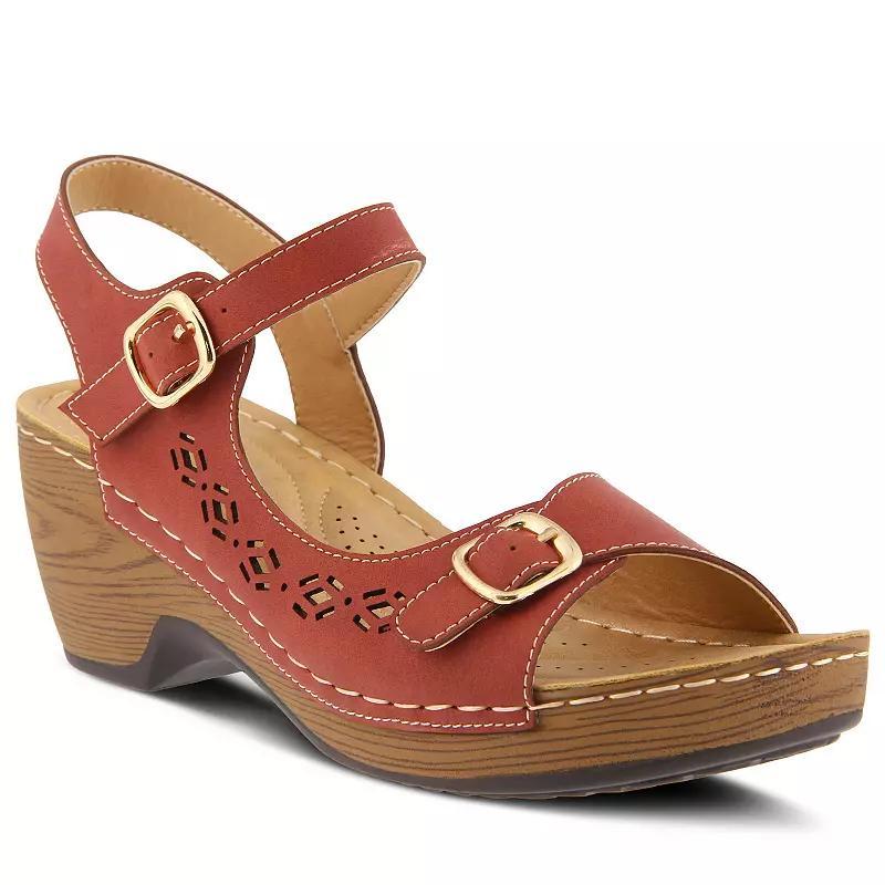 Patrizia Shantay Womens Slingback Sandals Red Product Image