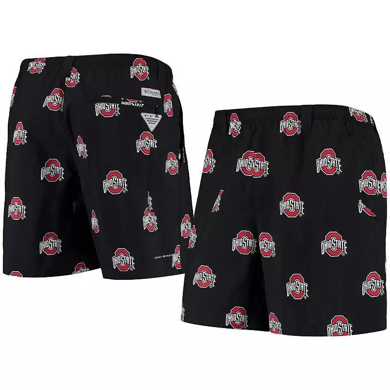 Mens Columbia Ohio State Buckeyes PFG Backcast II Omni-Shade Hybrid Shorts Product Image