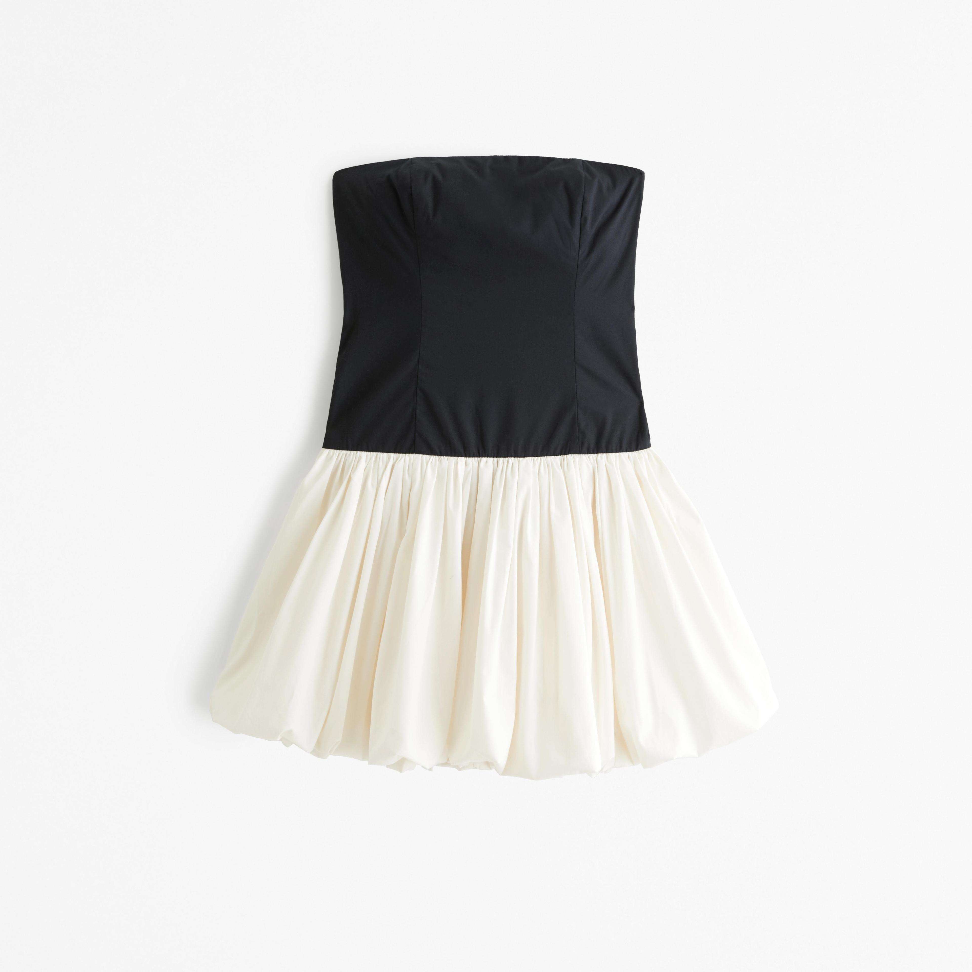 Bubble Hem Mini Dress Product Image