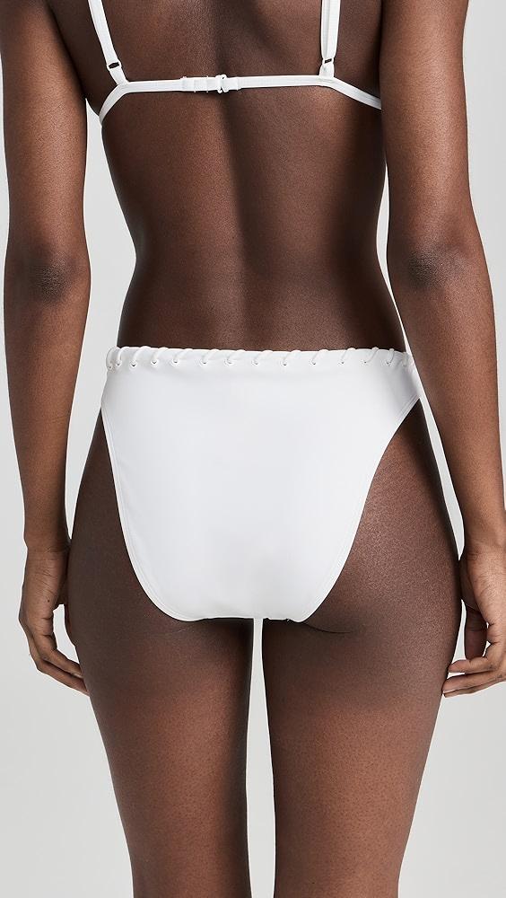 Good American Whipstitch Cheeky Bikini Bottoms | Shopbop Product Image