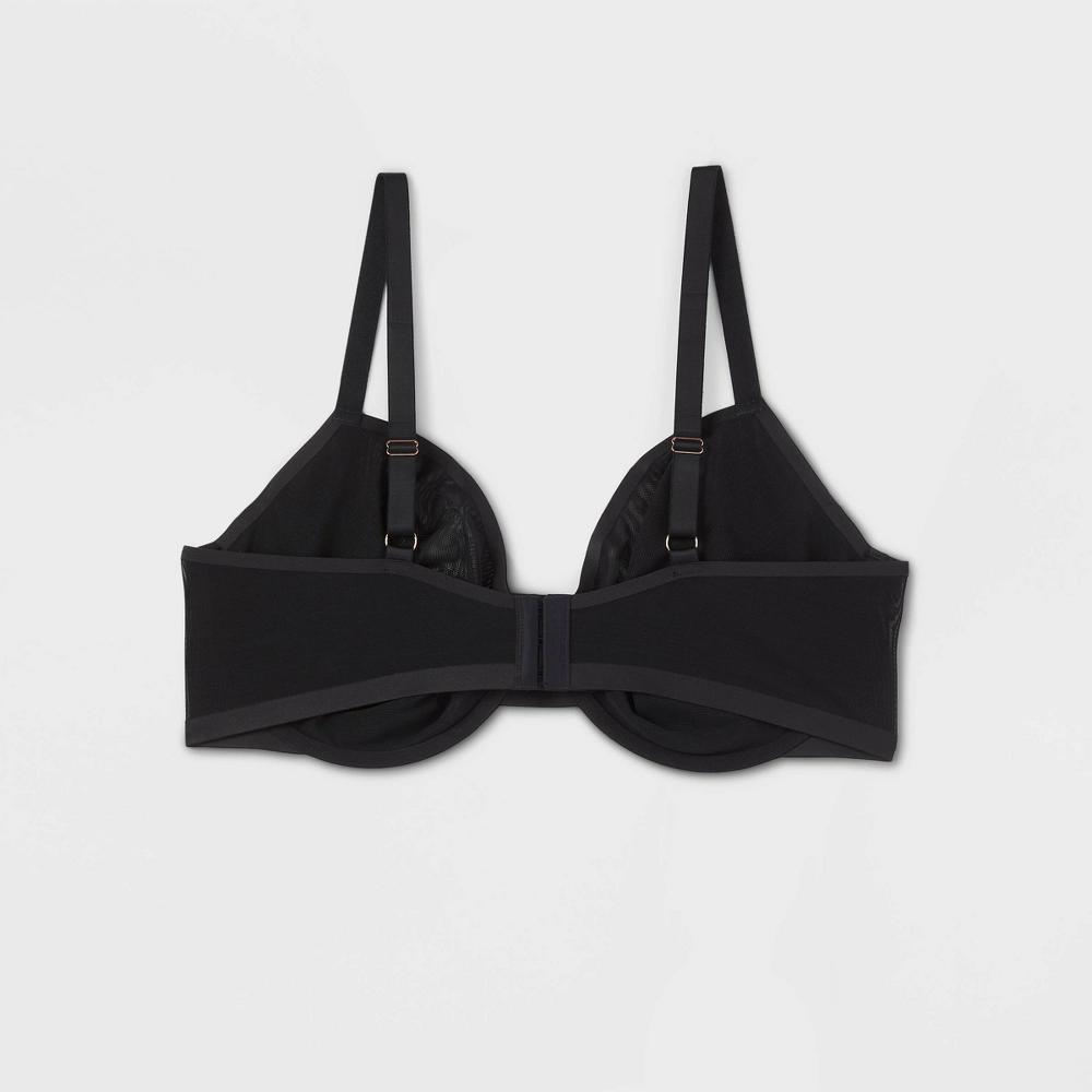 Womens Mesh Unlined Bra - Auden Black 42G Product Image