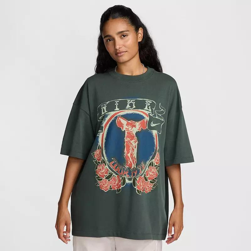 Nike Womens Sportswear Essential Oversized Band T-Shirt Product Image